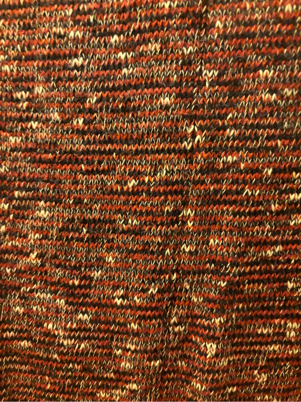 Celine Burgundy Marled Knit Long-Sleeve Dress - Picture 3 of 5